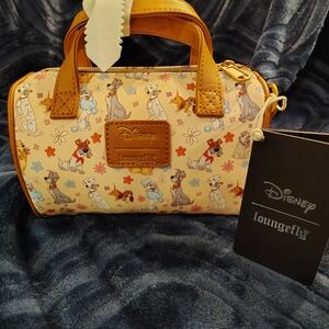 Disney Loungefly Dog Print Handbag